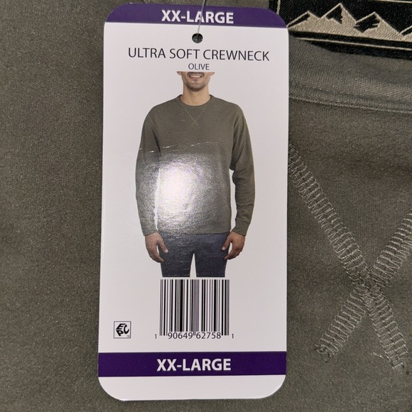 Jachs Men's Ultra Soft Brushed Knit Comfort Stretch Crew Tee Size XXL - Picture 4 of 9